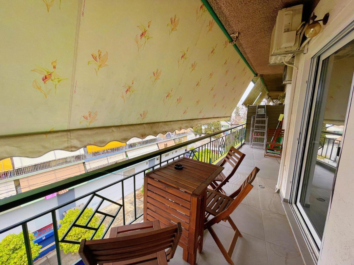 Wsd Hera Luxury Stylish 2Bd Apt With City View Balcony Near Merto Athens Exterior photo